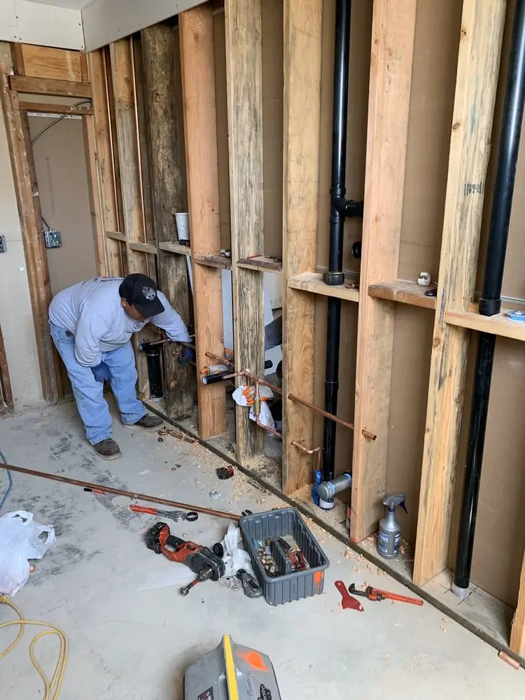 Commercial rough-in plumbing for Water Heater Replacement in Parkwood Knolls